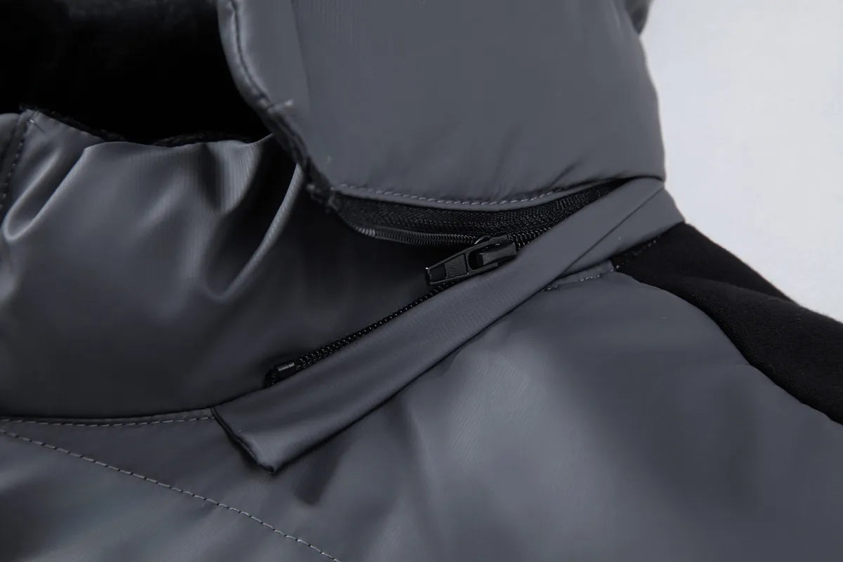 Eveloria Herren Winterjacke Kapuze