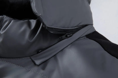 Eveloria Herren Winterjacke Kapuze