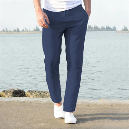 Herren Festliche Hose Baumwolle