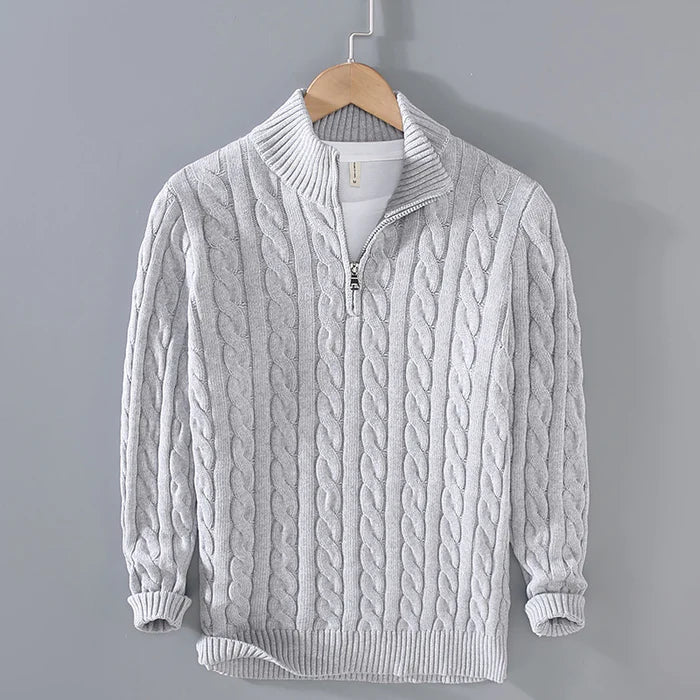 Herren Wollpullover Klassisch Warm Elegant - Eveloria