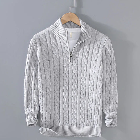 Herren Wollpullover Klassisch Warm Elegant - Eveloria