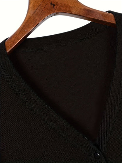 Eveloria Damen Bolerojacke Knopfverschluss
