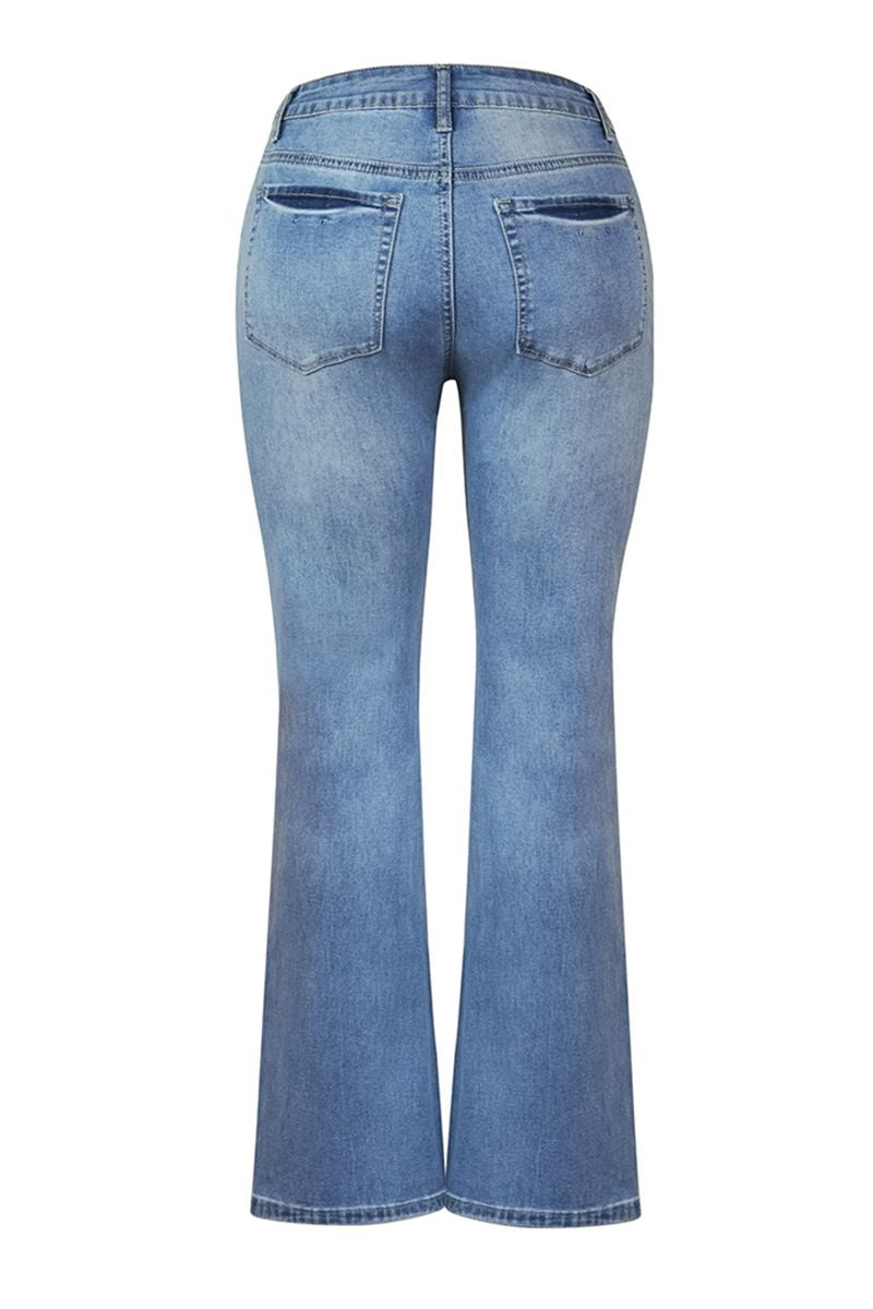 Damen Skinny Jeans Eveloria