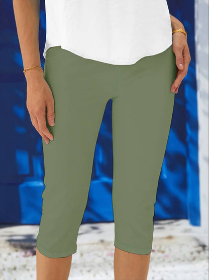 Damen Leggings Bequem Alltag