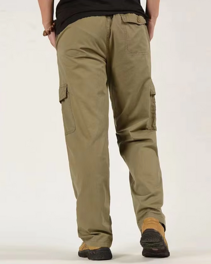 Eveloria Damen Cargohose Warm Elegant