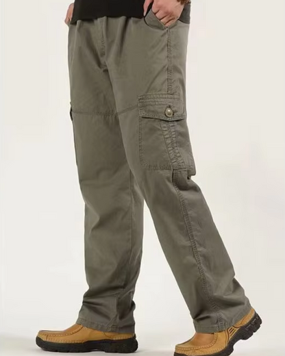 Eveloria Damen Cargohose Warm Elegant