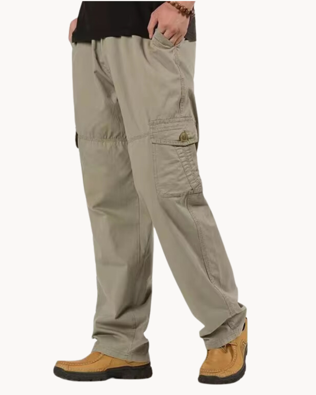 Eveloria Damen Cargohose Warm Elegant