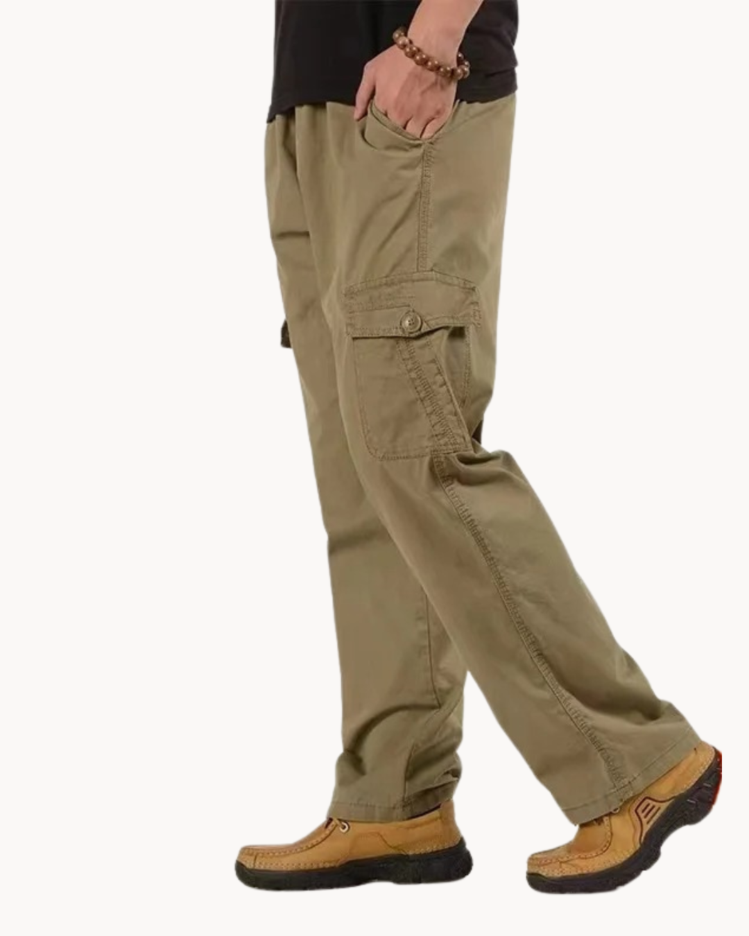 Eveloria Damen Cargohose Warm Elegant