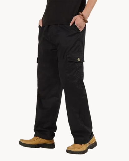 Eveloria Damen Cargohose Warm Elegant