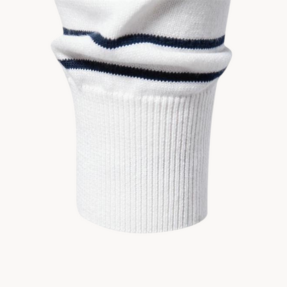 Eveloria Damen Pullover Baumwoll Streifenmuster