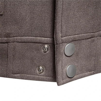 Eveloria Herren Bomberjacke Wildleder