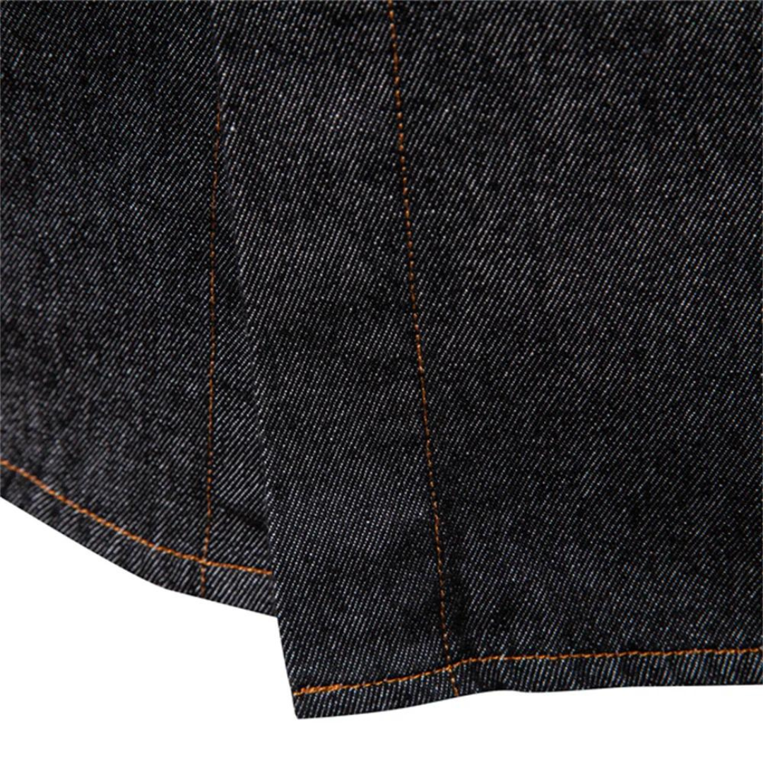 Eveloria Damen Jeanshemd Locker Passform