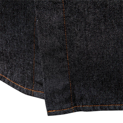 Eveloria Damen Jeanshemd Locker Passform