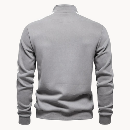 Eveloria Damen Pullover Viertelreißverschluss