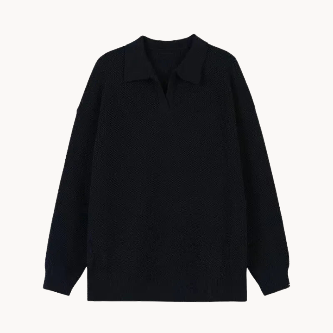 Eveloria Damen Polopullover Elegantes Design