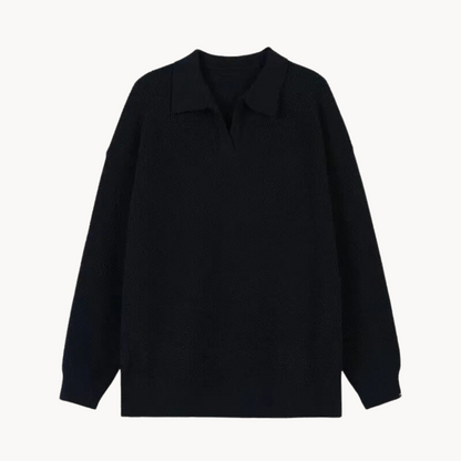 Eveloria Damen Polopullover Elegantes Design