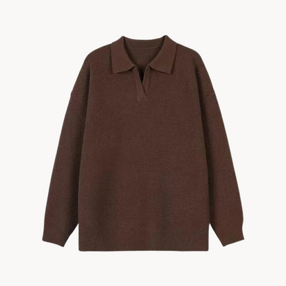 Eveloria Damen Polopullover Elegantes Design