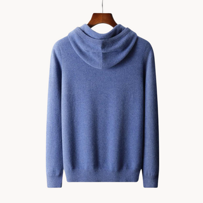 Eveloria Damen Merino Strick Kapuzenpullover