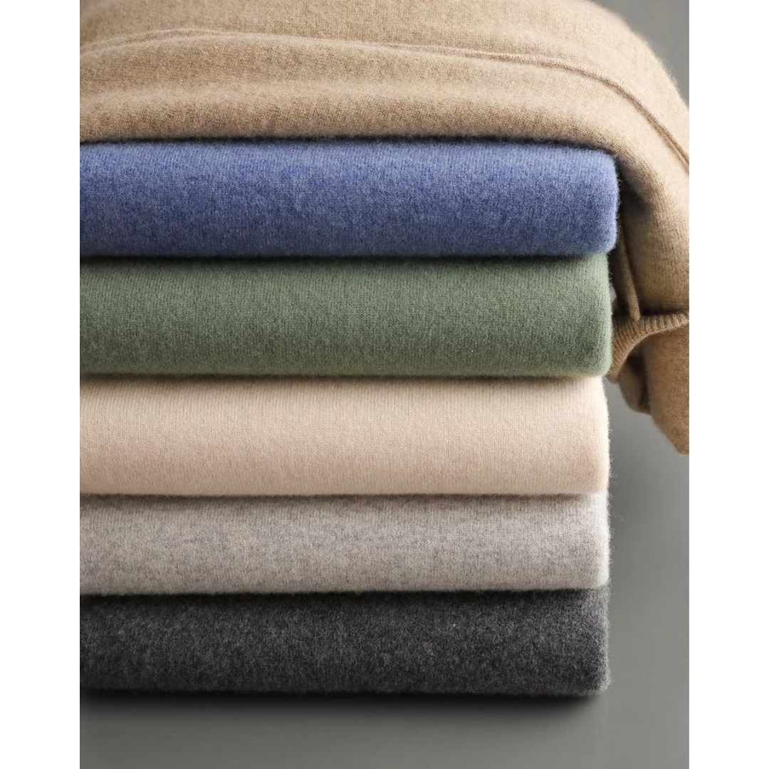 Eveloria Damen Merino Strick Kapuzenpullover