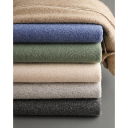 Eveloria Damen Merino Strick Kapuzenpullover