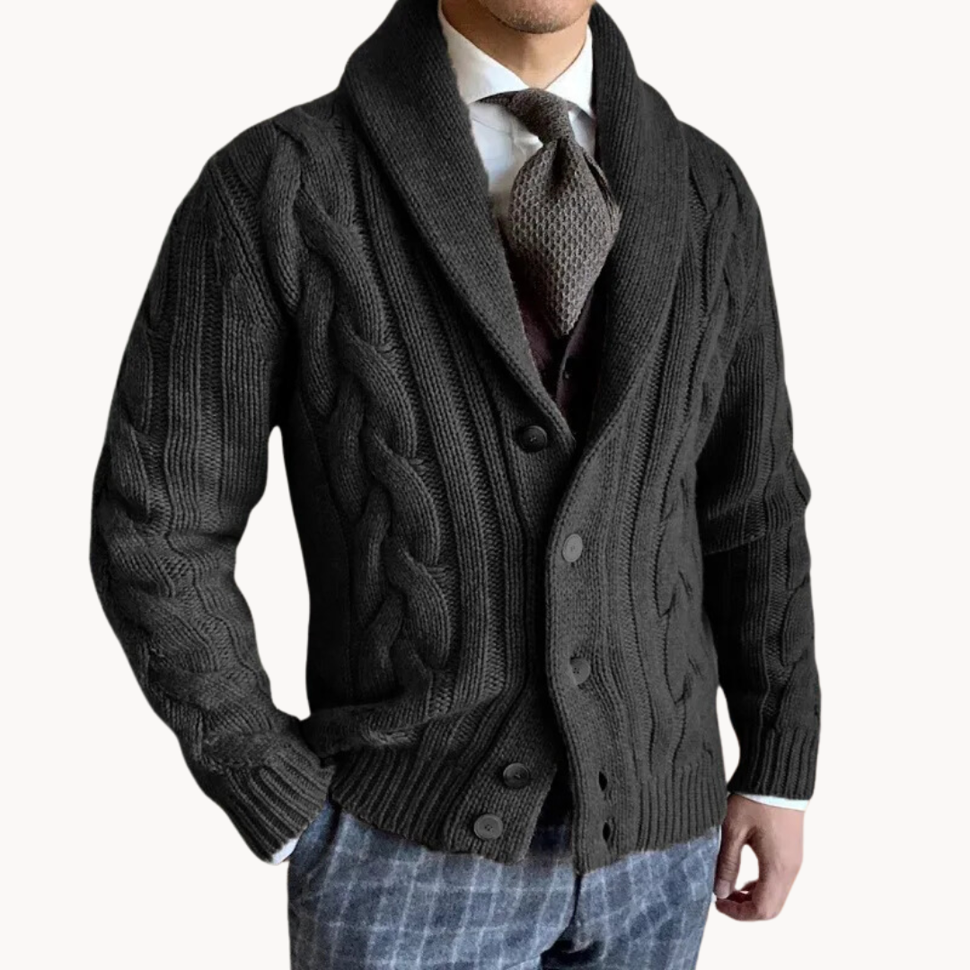 Eveloria Damen Strickschal-Strickjacke