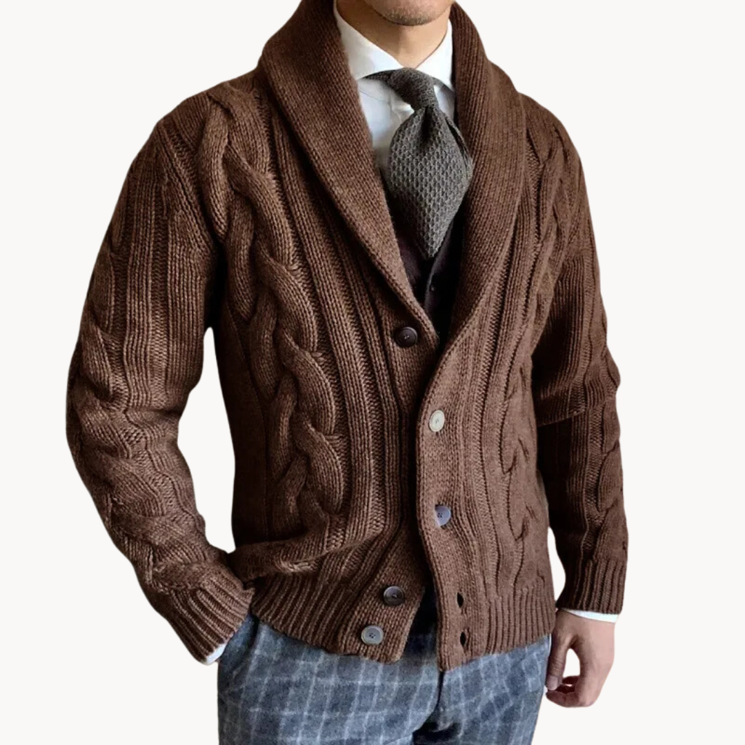 Eveloria Damen Strickschal-Strickjacke