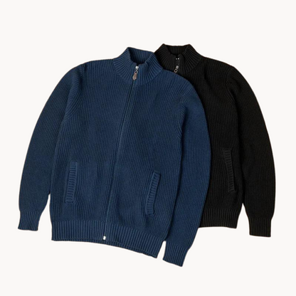 Eveloria Damen Pullover Reißverschluss