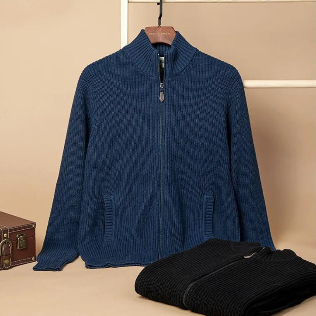 Eveloria Damen Pullover Reißverschluss
