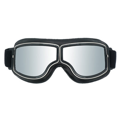 Herren Motorradbrille Polarisiert Vintage-Design
