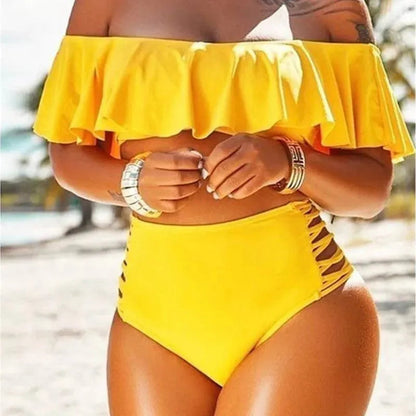 Eveloria Damenhoher Bikini Strand