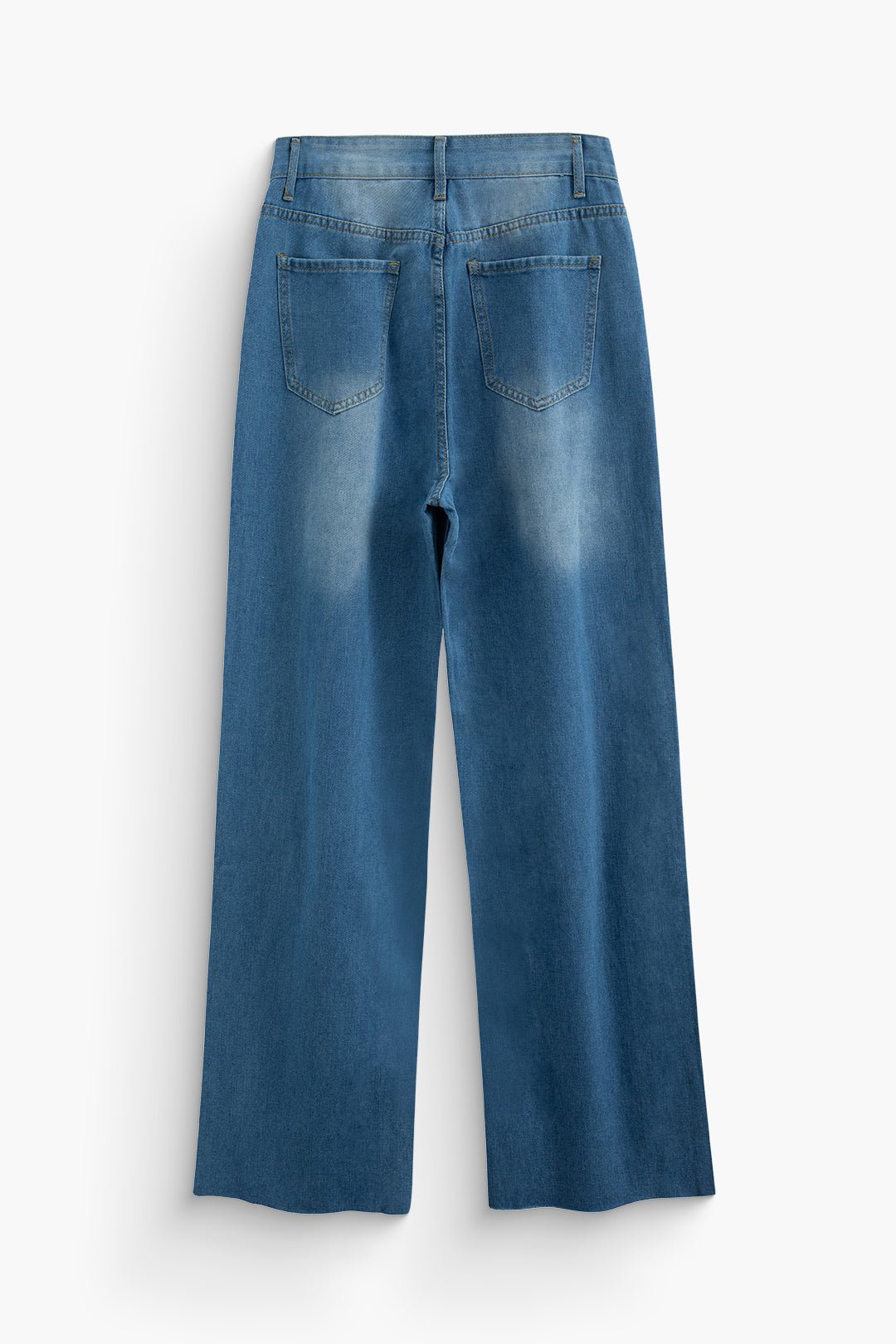 Irmela Damen High-Waist-Jeans Vintage-Style