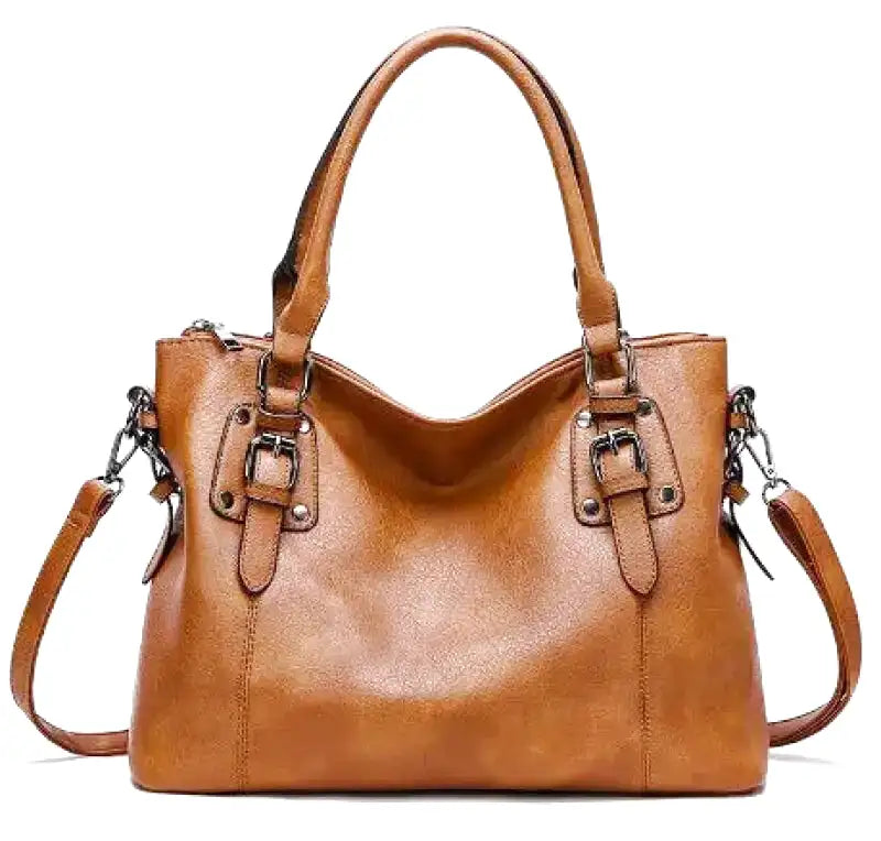 Eveloria Damen Große Handtasche Weiches Material Schulterriemen
