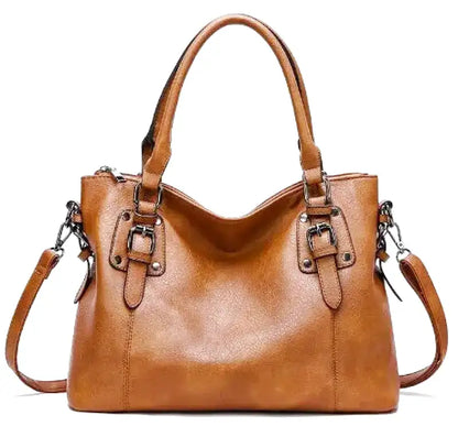 Eveloria Damen Große Handtasche Weiches Material Schulterriemen