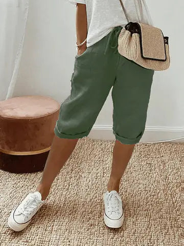 Damen Shorts Baumwolle - Eveloria