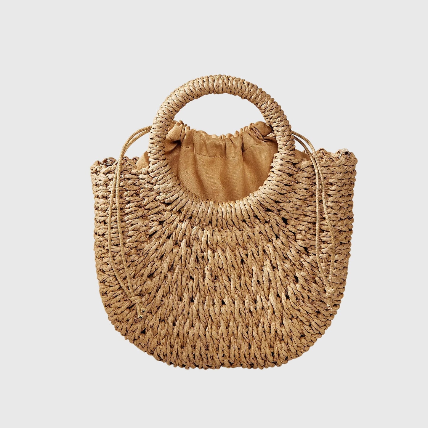 Damenhandtasche Naturleder Braun