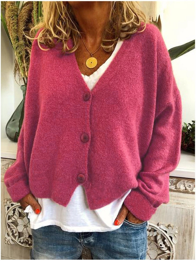Eveloria Damen Strickjacke Kuschelig