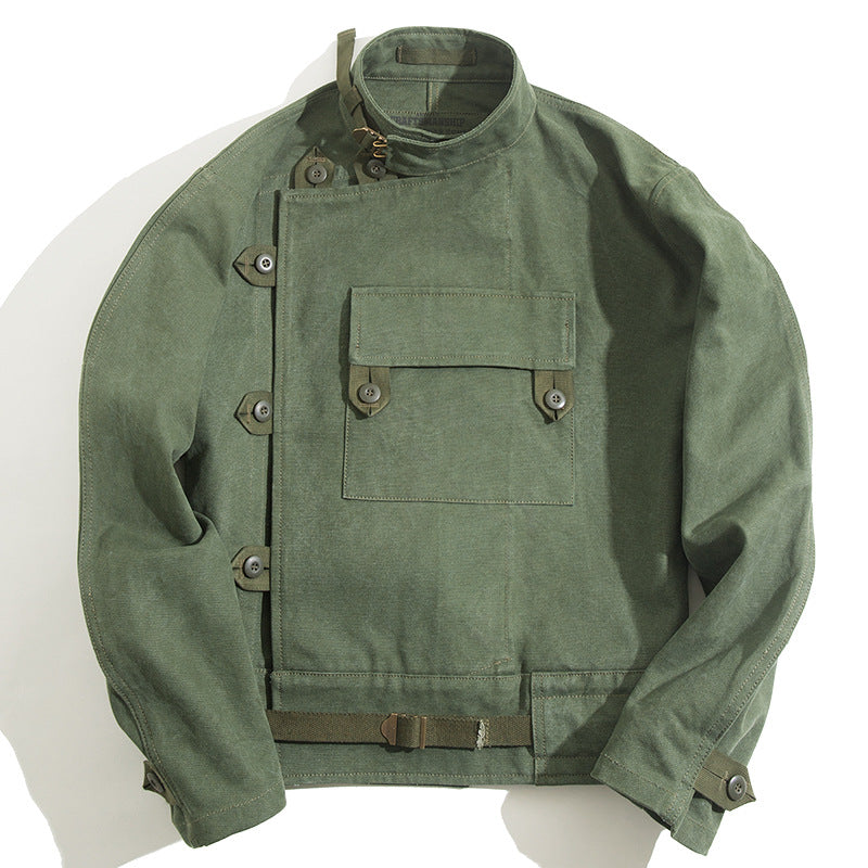 Eveloria Damen Motorradjacke Baumwolle