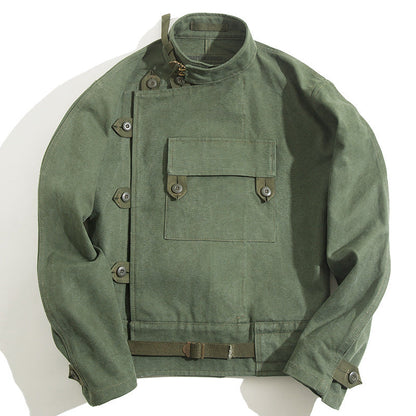 Eveloria Damen Motorradjacke Baumwolle