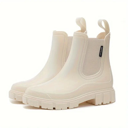 Damen Wasserdichte Chelsea Stiefel