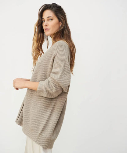 Damen Eleganter Langcardigan