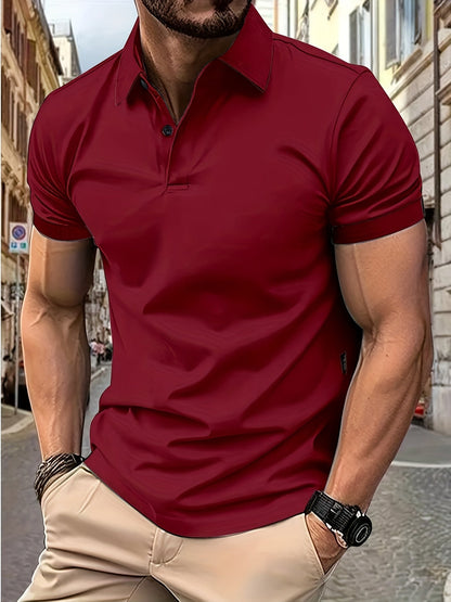 Eveloria Damen Kurzarm Polo Baumwolle Bequem Weiß