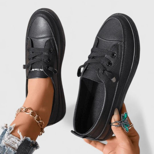 Damen Klassische Schnürsneaker Frühling