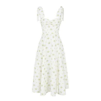 Eveloria Damenkleid mit Trägern Französisches Design
