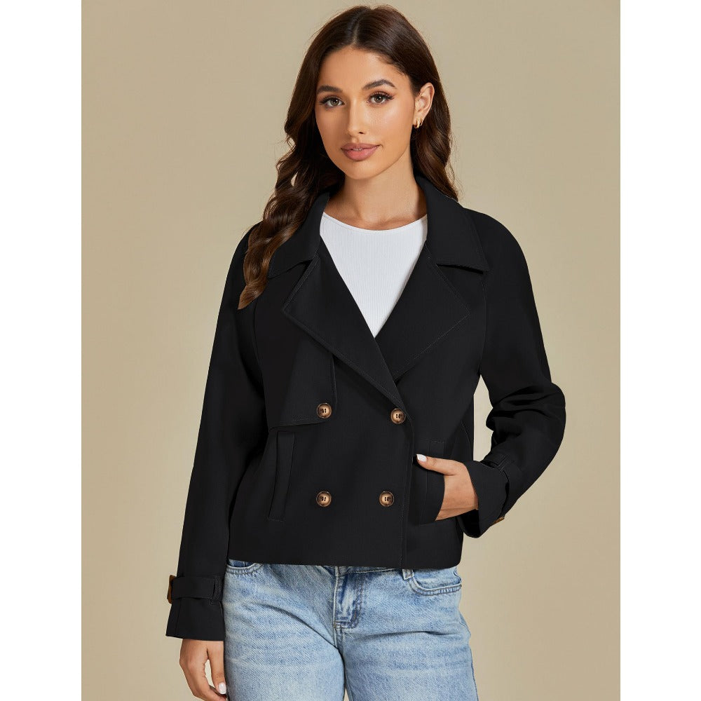 Damen Doppelreiher Kurzjacke Giovanna