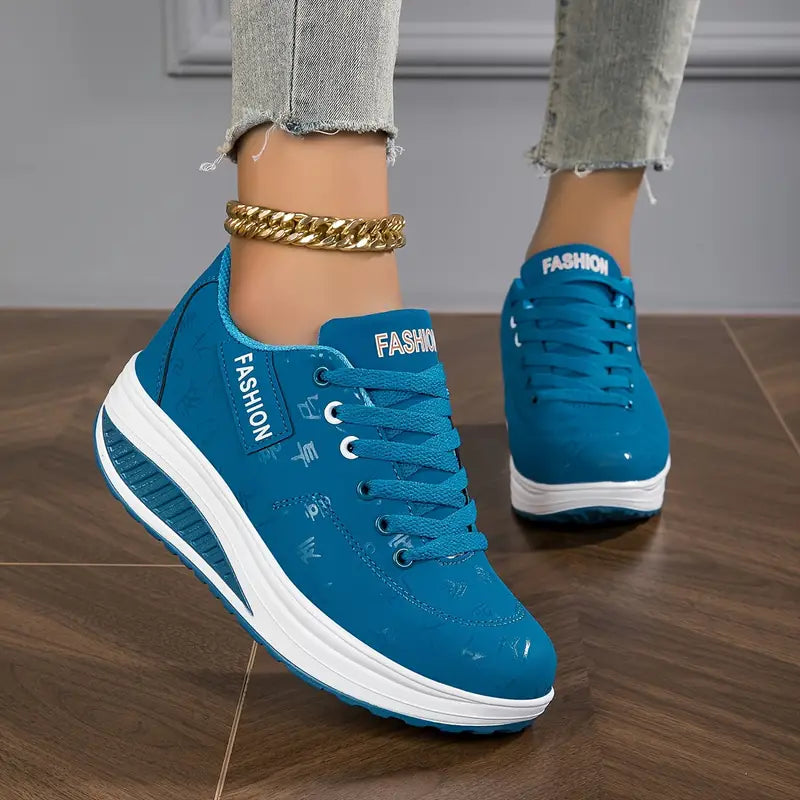 Damen Laufschuhe Schnürverschluss