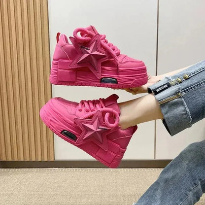 Damen Sneakers Plateau mit Stella - Eveloria