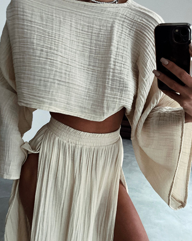 Eveloria Damen Lounge-Set Mintgrün