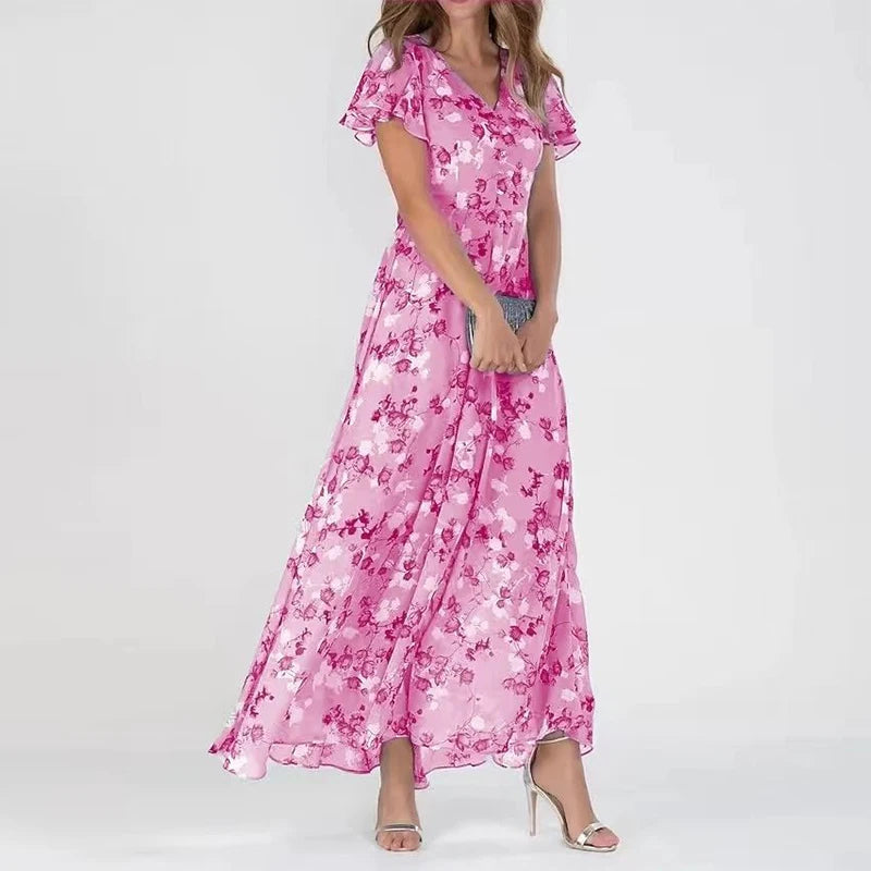 Damen Sommerkleid Glamourös