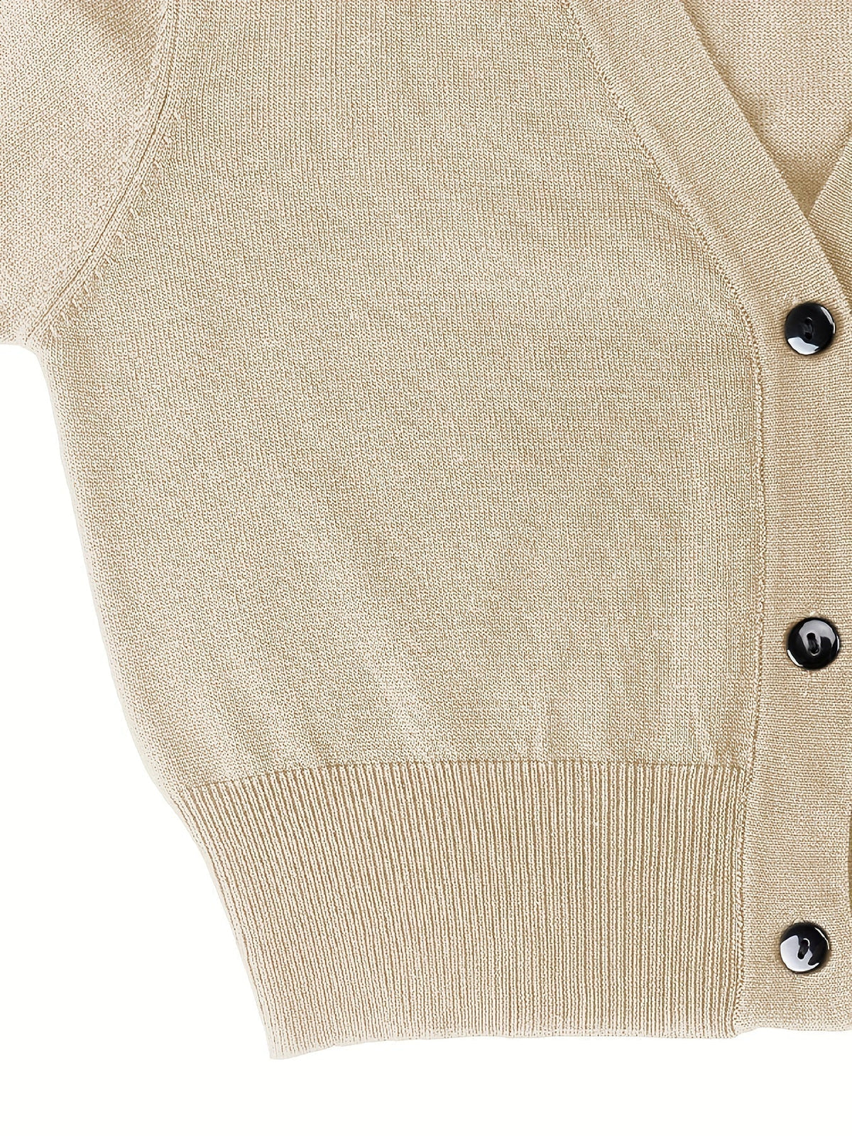 Eveloria Damen Bolerojacke Knopfverschluss