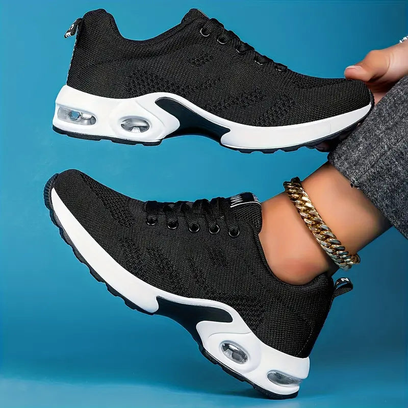 Eveloria Damen Luftkissen Sneaker Komfort